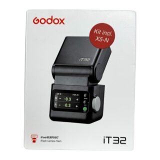 Godox iT32N – kompaktne TTL mini-välk X5 saatjaga Nikon kaamerale