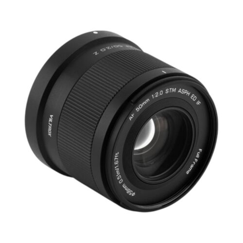 Viltrox-AF-50mm-F-2-0-Air-Nikon-Z_eest-küljelt