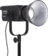 Nanlite FS-300B LED spotvalgusti reflektoriga, sisse lülitatud