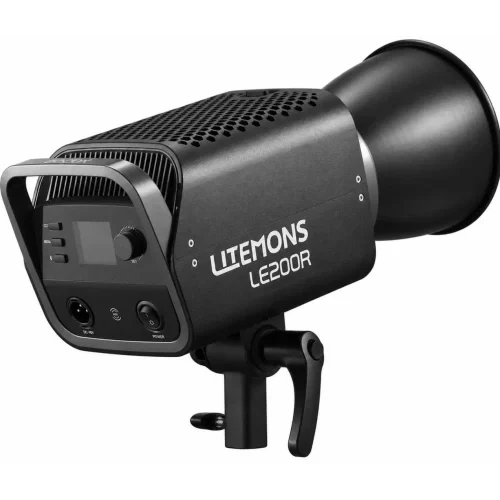 Godox Litemons LE200R RGB LED-püsivalgusti statiivil, üldvaade