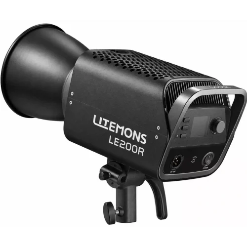Godox Litemons LE200R juhtpaneel koos ekraani ja nuppudega