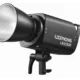 Godox Litemons LE200R Bowens-bajoneti lähivaade koos reflektoriga