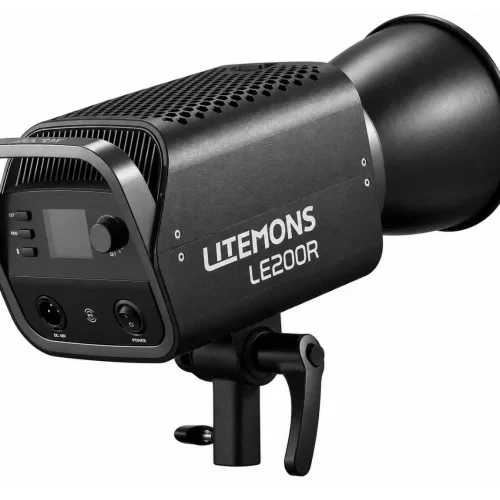Godox Litemons LE200R RGB LED-püsivalgusti statiivil koos reflektoriga