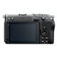 Nikon Z5IIc kere hõbe tagant vaates