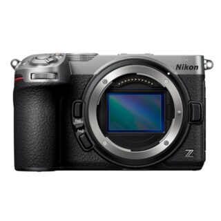 Nikon Z5IIc kere hõbe eest küljelt vaates