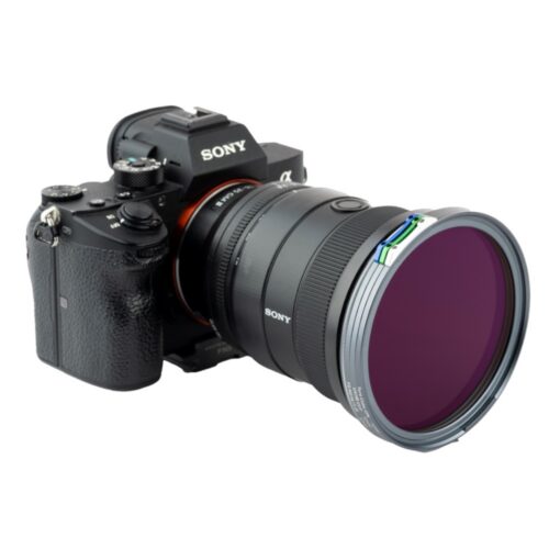 NISI JetMag Pro 82 Filter Circular Polarizer True Color CPL kaamera ja objektiiviga