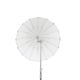 Godox UB-105W valge peegeldav stuudiovihmavari 105 cm eestvaates statiivil