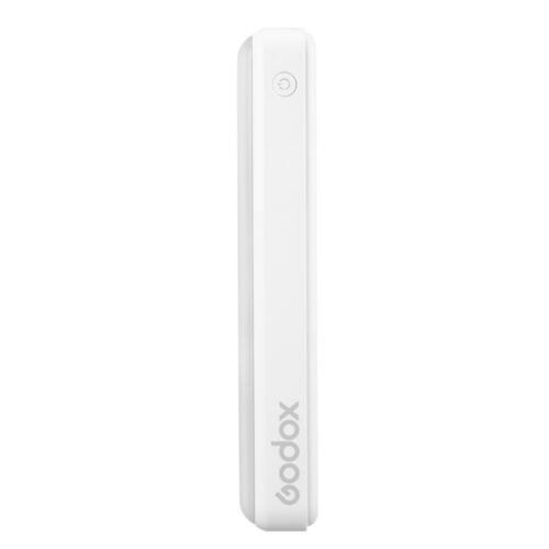 Godox MA5R Plus RGB LED videovalgusti akupangaga küljelt valge