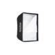 Godox UL-BOX-45x60 softbox eestvaade, välimine hajuti osaliselt eemaldatud
