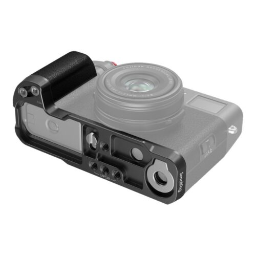 SmallRig 4556 käepideme põhi Arca-Swiss soonte, 1/4"-20 keermeavade ja rihmaavaga Fujifilm X100V kaameral