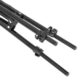 Godox 190F valgusstatiivi 5/8" spigot ja sektsioonide lukustusnupud lähivaates