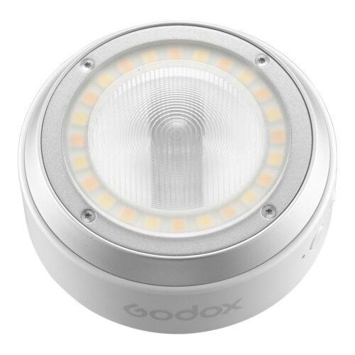 Godox A2 välklambi esiosa ksenoonlambi Fresneli läätse ja LED-rõngaga, Godox logo korpusel