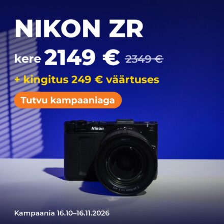 Nikon ZR kampaania bänner