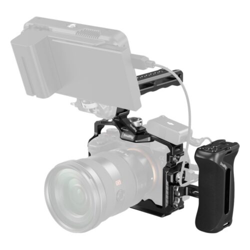SmallRig 3669 komplekt Sony kaameral koos väliste monitori ja juhtmevaba vastuvõtjaga
