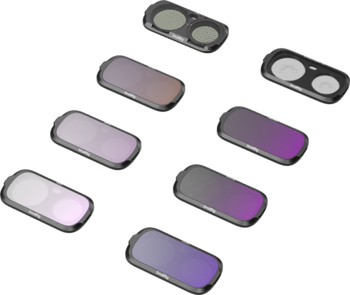Insta360 Luna Ultra filtrid SmallRig 6687 – kaheksa filtrit nurgavaates