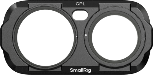 Insta360 Luna Ultra CPL-filter SmallRig 6687 – pööratav raam eestvaates