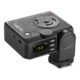 Godox Lux Junior II ülalt nurga alt: värviekraan TTL +3.0 ning SET, MENU ja MODE nupud
