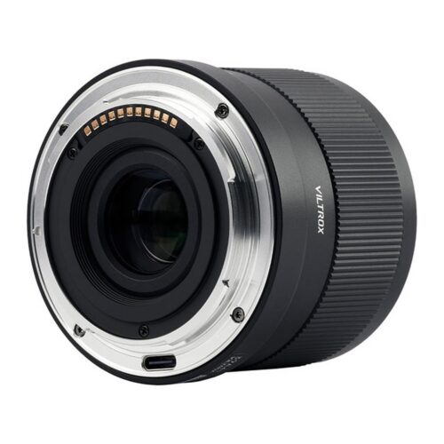Viltrox AF 56mm F/1.7 Z objektiivi metallist Z-bajonett, kontaktid ja USB-pesa püsivara uuendamiseks