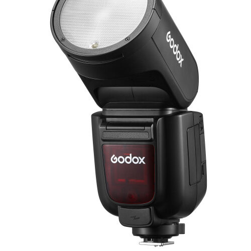 Godox V1 Pro Canon ümarpeaga välk nurga alt