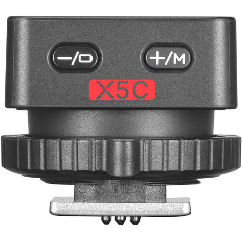 Godox X5C välgusaatja eest, nupud ja lukustusrõngas