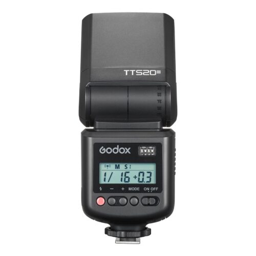Godox TT520III kaameravälk – vaade 3