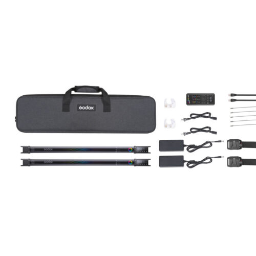 Godox TL60-K2 kahe RGB LED-toruvalgusti komplekt
