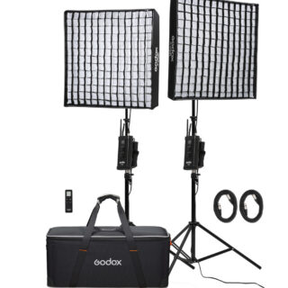 Godox FL150-K2 kahe painduva LED-paneeli komplekt