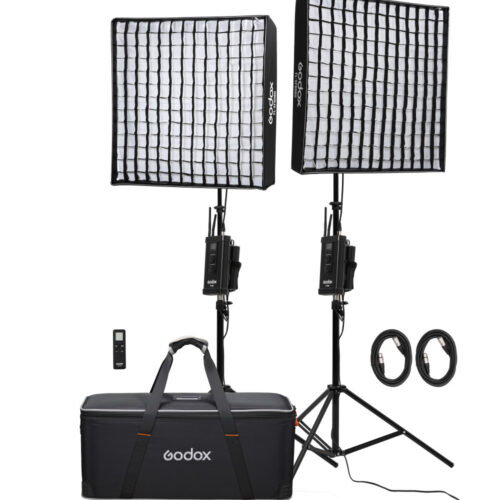Godox FL150-K2 kahe painduva LED-paneeli komplekt