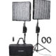 Godox FL150-K2 kahe painduva LED-paneeli komplekt