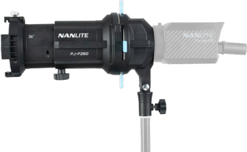 Nanlite PJ-FMM-36 projektsiooniotsik