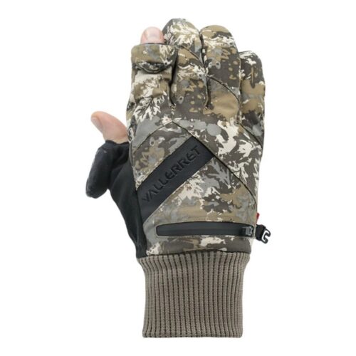 Vallerret Markhof Pro V4 Wild Camo kinda käeselg, pöidla ots magnetiga tagasi keeratud