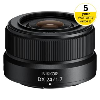 NIKKOR Z DX 24mm f/1.7 objektiiv, 5-aastane garantii