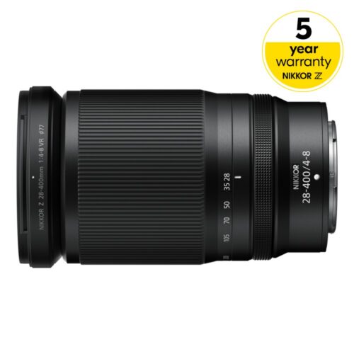 NIKKOR Z 28-400mm f/4-8 VR objektiiv, 5-aastane garantii