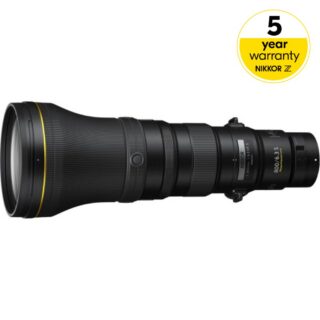 NIKKOR Z 800mm f/6.3 VR S objektiiv, 5-aastane garantii