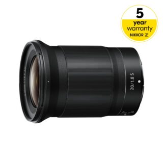 NIKKOR Z 20mm f/1.8 S objektiiv, 5-aastane garantii
