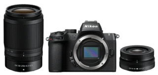 Nikon Z50II + NIKKOR Z DX 16-50mm ja 50-250mm komplekt