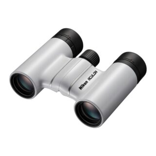 Nikon ACULON T02 8x21 valge binokkel – eestvaade paremalt