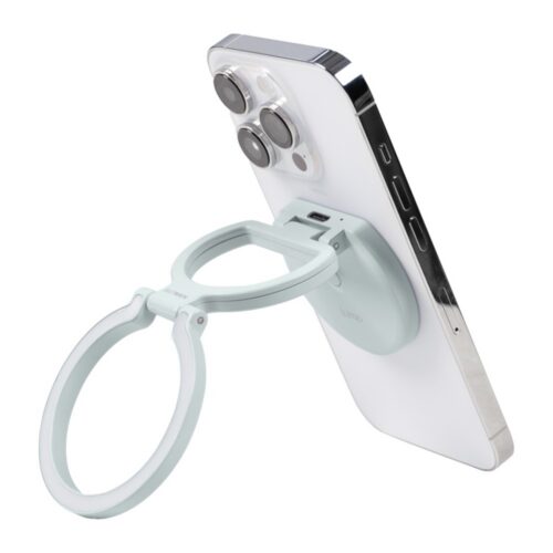 Nanlite Lumo MagSafe LED-ringvalgusti telefonile, Mint Blue – vaade 2