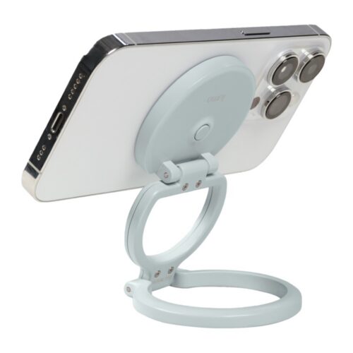 Nanlite Lumo MagSafe LED-ringvalgusti telefonile, Mint Blue – vaade 5