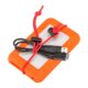 Think Tank Red Whips V2.0 kummiga kaablisidemed (12 tk) – vaade 5