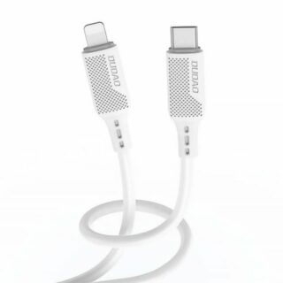 Dudao USB-C cable for Lightning L6S PD 20W 1m white