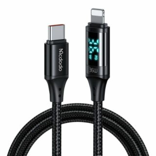 Mcdodo CA-1030 USB-C to Lightning cable 36W 1.2m black