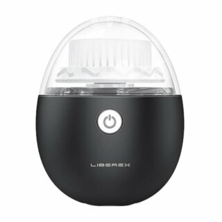 Liberex Egg Vibrant Facial Cleaning Brush black