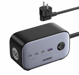 UGREEN CD270 Power Strip EU 2 AC outlets 100W 1.8m