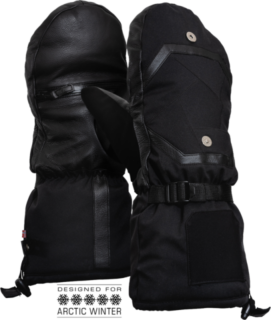VALLERRET Alta Overmitt Black M