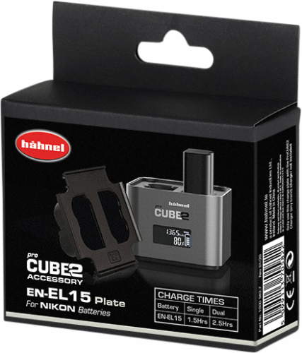 HÄHNEL ProCUBE 2 Plate for Nikon EN-EL15 Battery