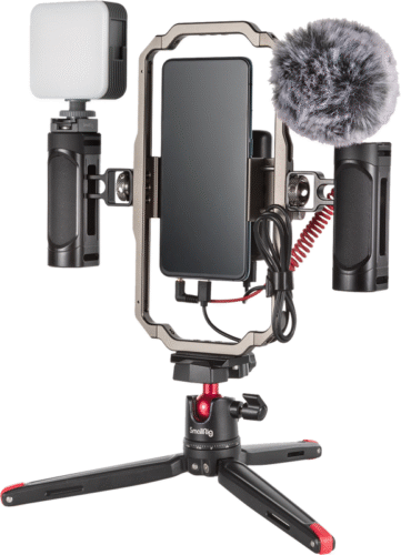 SMALLRIG 3384 Professional Vlogging Kit for Phone Video Live Streaming