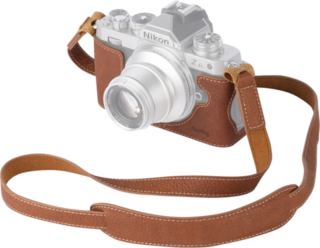 SMALLRIG 3481 Lether Half Case with Shoulder Strap For Nikon Z fc
