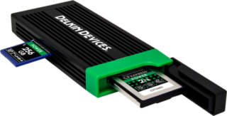 Delkin Cardreader CFexpress Type B & SD UHS-I