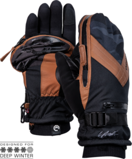Vallerret Skadi Zipper Mitt PSP M Brown